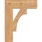 Ekena Millwork Westlake Block Smooth Bracket, Western Red Cedar, 3 1/2"W x 14"D x 18"H BKT04X14X18WTL05SWR - alternate 3